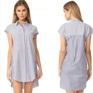 Madewell Blue & White Striped Boat Dress